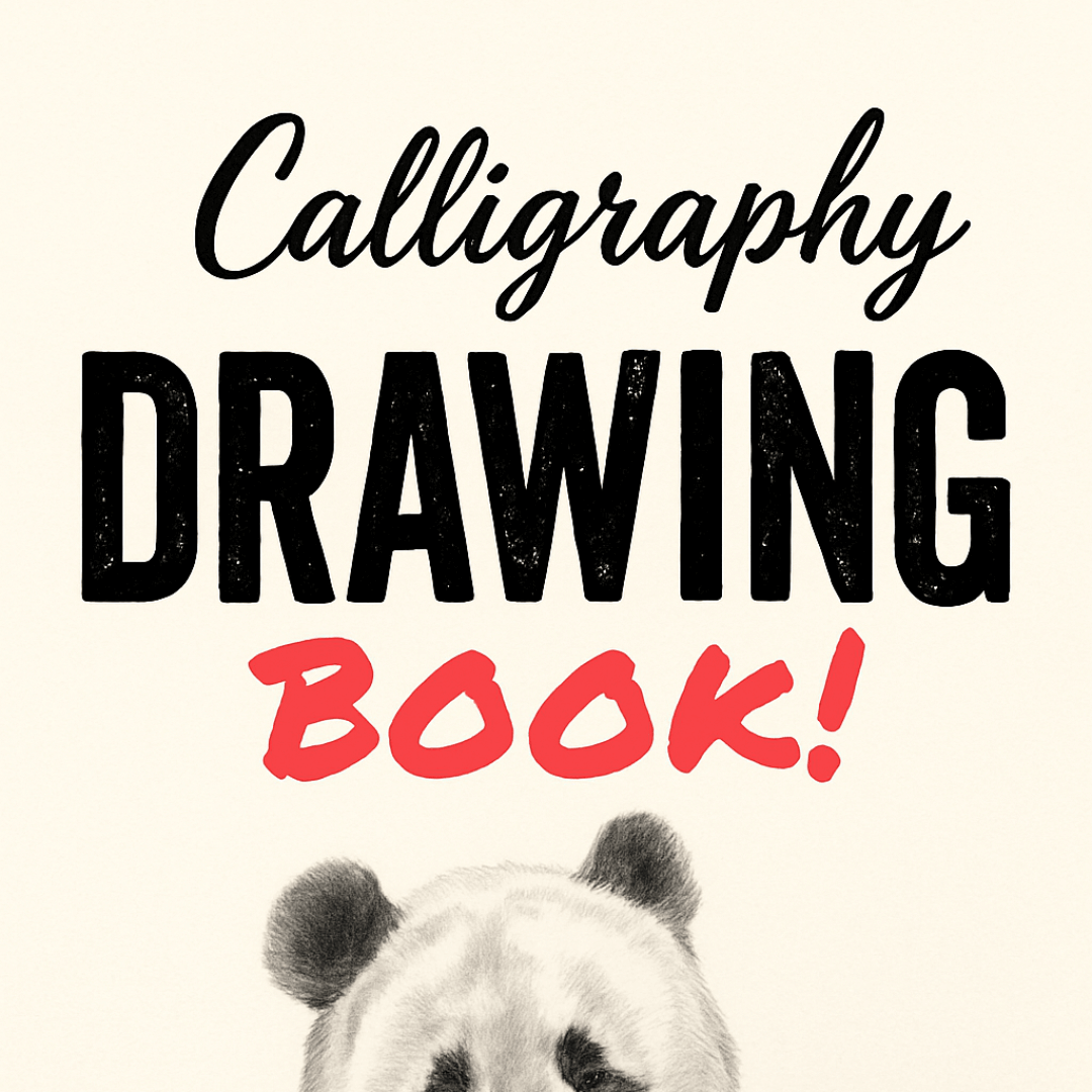 Calligraphy & Drawing Practice Book